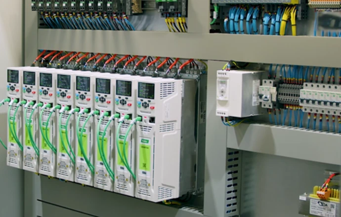 Panel System with Multiple M700 VFDs
